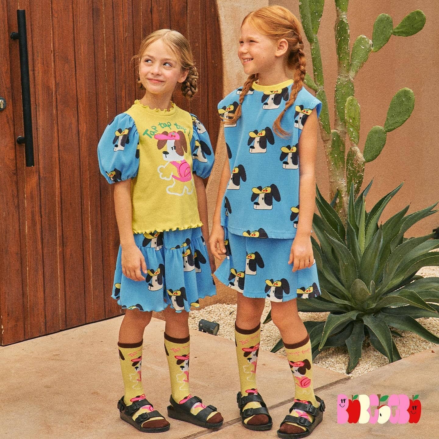 BE Cute Puppy Short Sleeve T-Shirt and Shorts Set