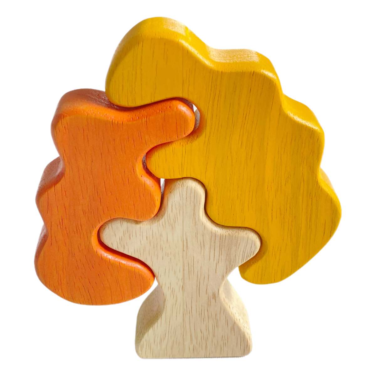 Wooden Toys Stacking Rainbow Tree