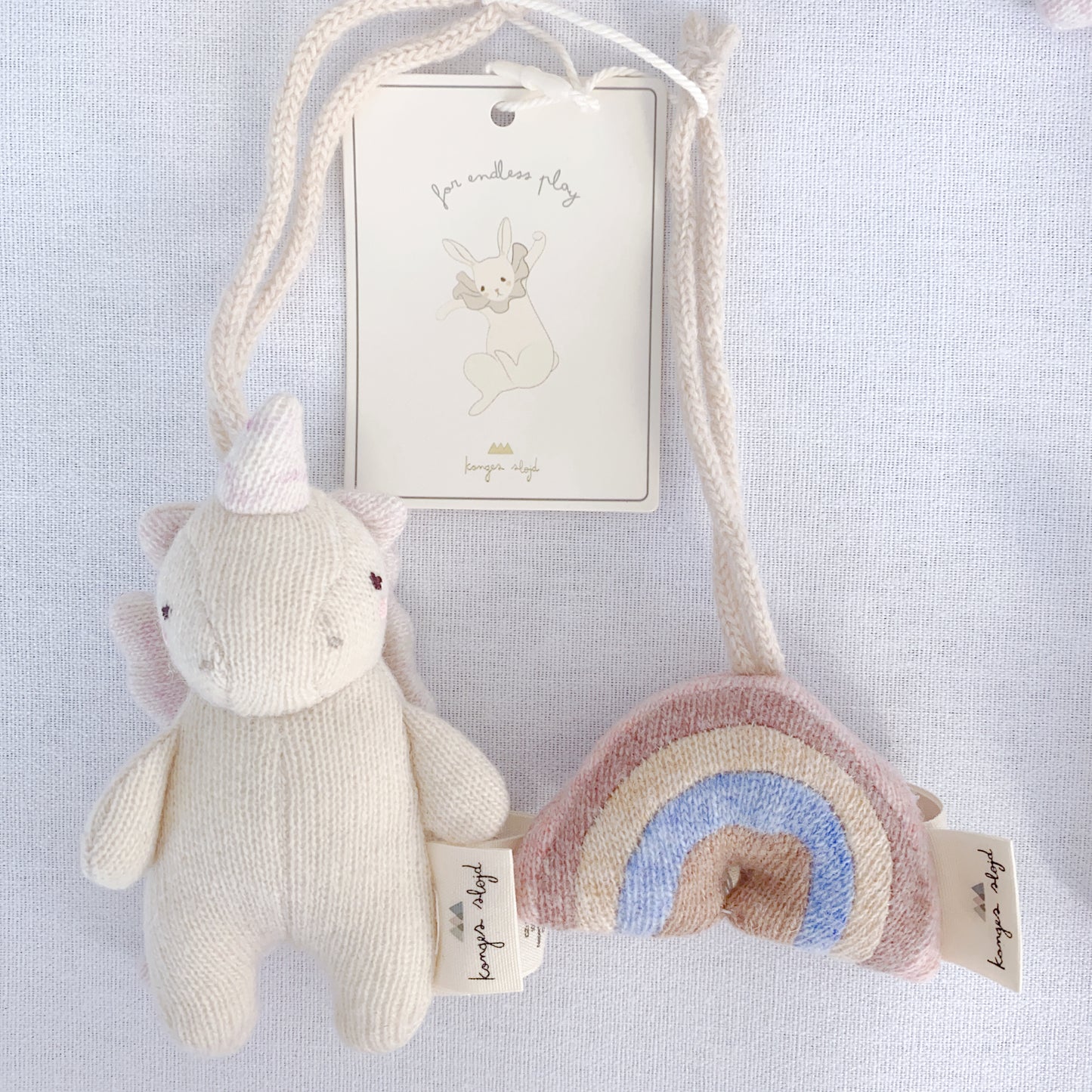 Konges Sloejd - 2 pack activity rainbow/unicorn - multi