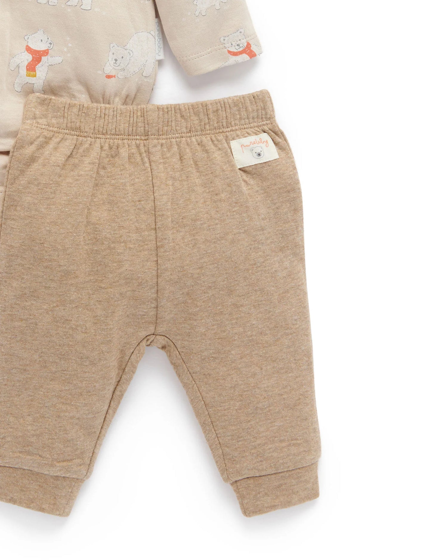 Purebaby - Frolicking Bears 3 Piece Set 0-3 Months