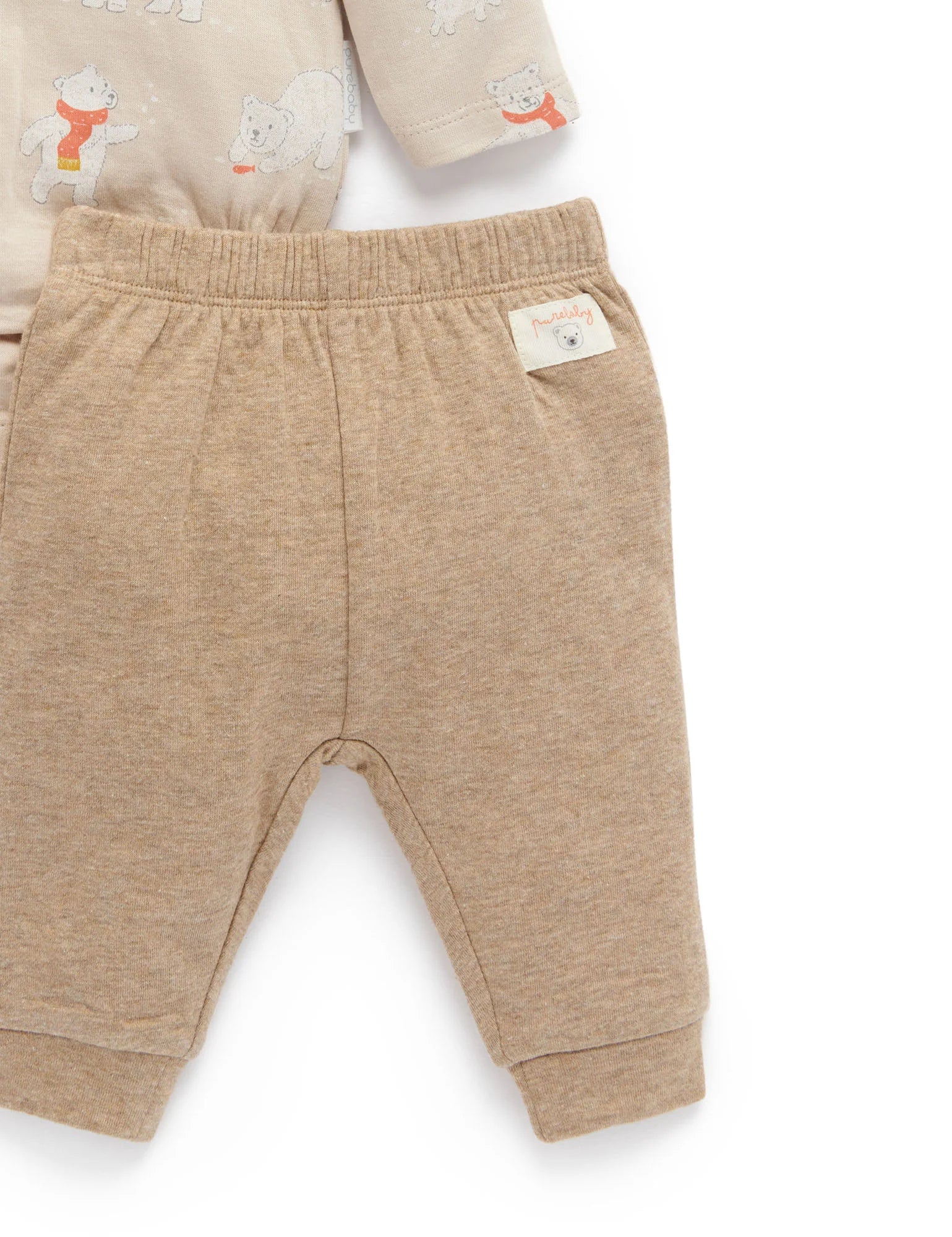 Purebaby - Frolicking Bears 3 Piece Set 0-3 Months