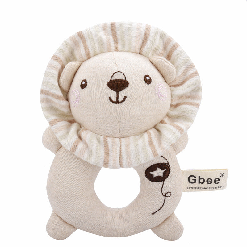 Baby Rattle Lion Organic Cotton
