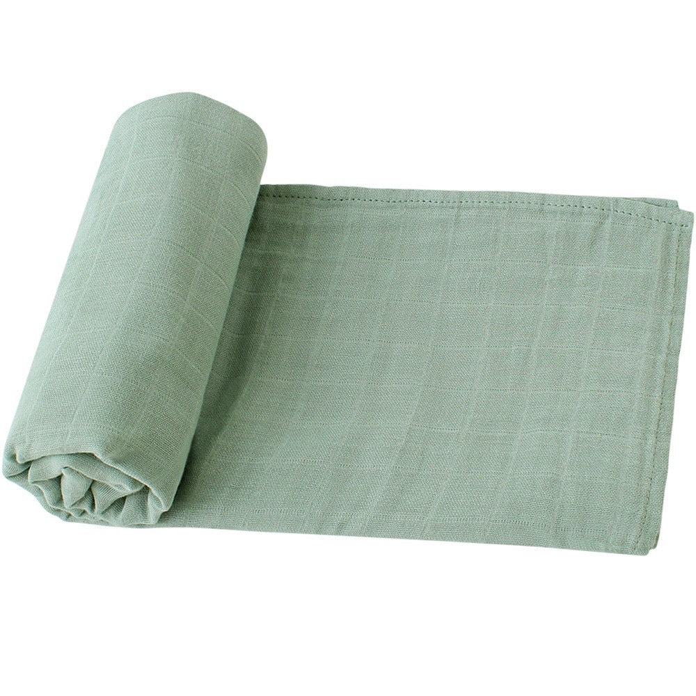 Organic Cotton Topknot Headband Roman Green