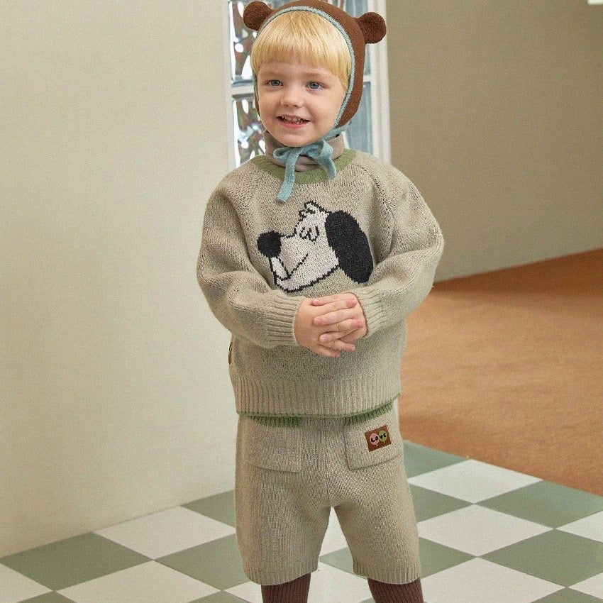 Adorable Knitted Set 120cm
