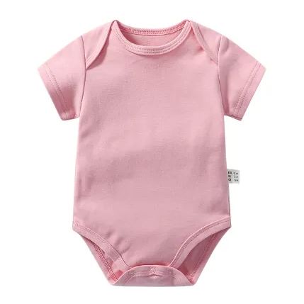 Newborn Baby Girl Short Sleeve Bodysuit