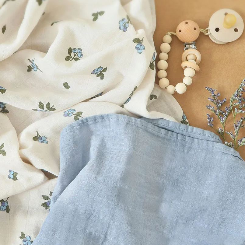 Baby Swaddle Blueberry